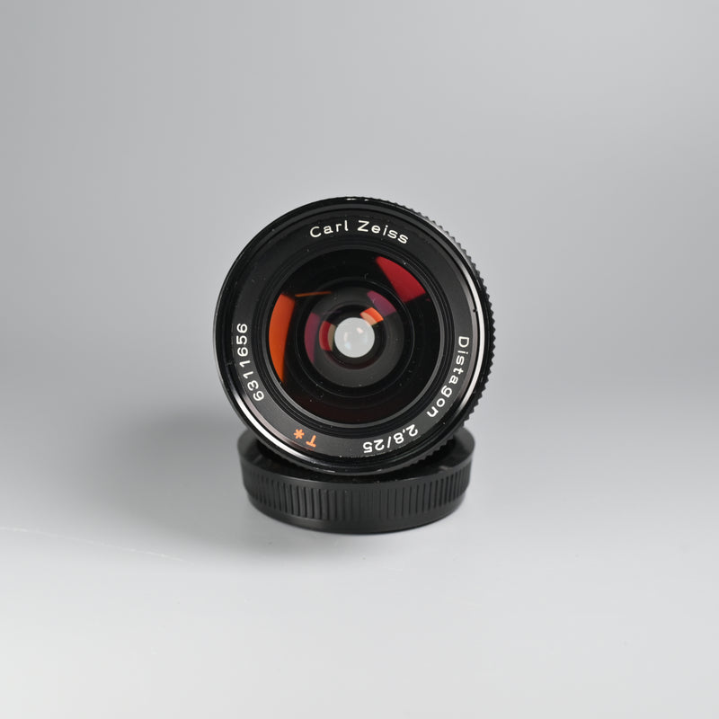 Contax Distagon 25mm F2.8 Carl Zeiss CY Lens.