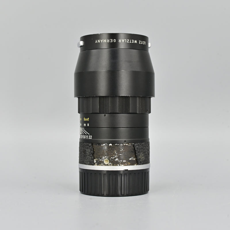 Leica Leitz Wetzlar Elmarit 90mm F2.8 Lens.