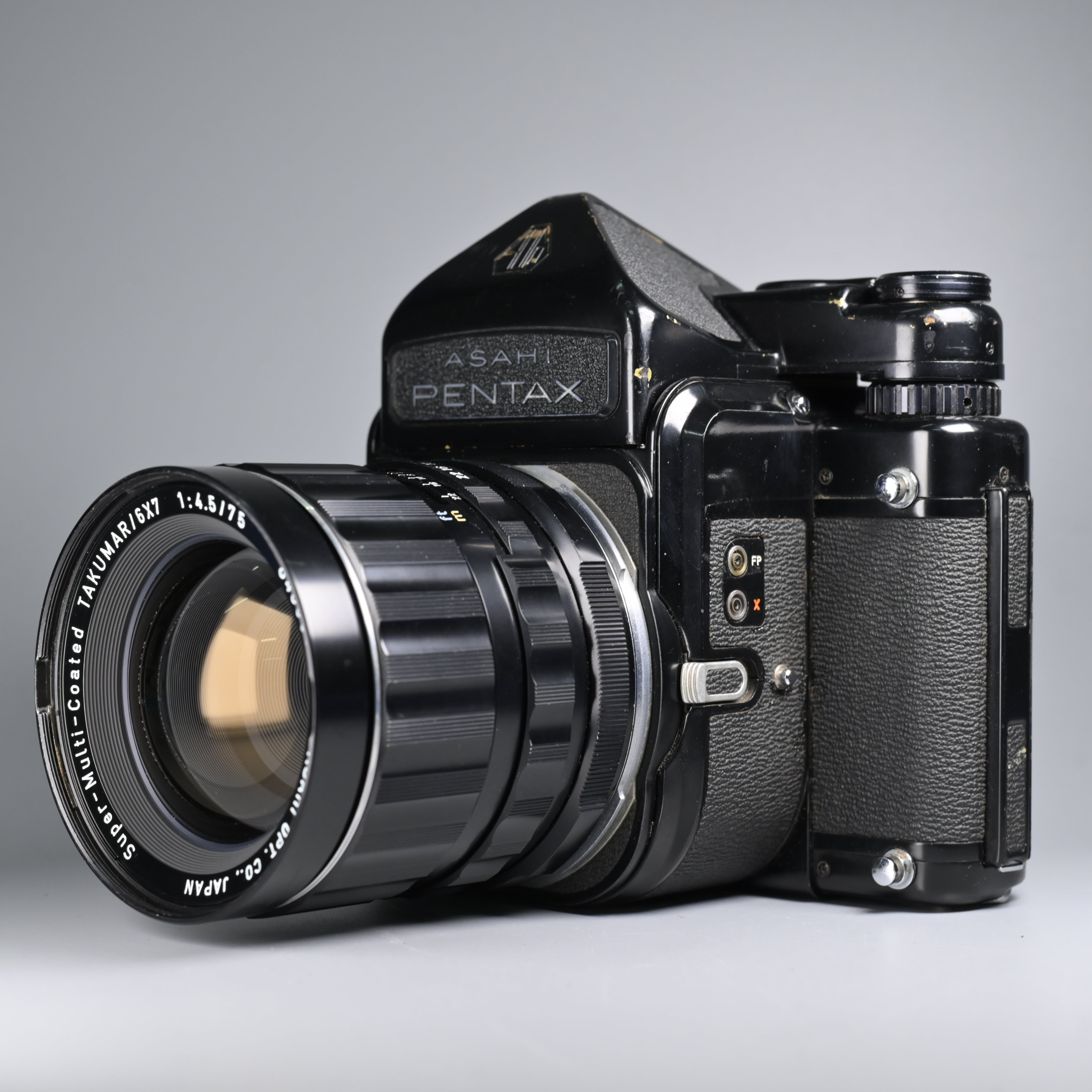 Asahi Pentax 6×7 TAKUMAR 75mm F4.5 #8673 READ [EXC+5] Pentax 6x7 67 TTL SMC TAKUMAR 75mm F/4.5 +