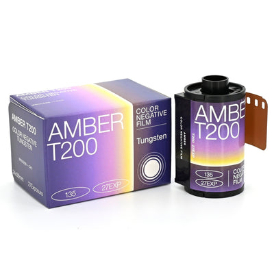Amber T200 Color Negative 27 Exp 35mm Cine Film