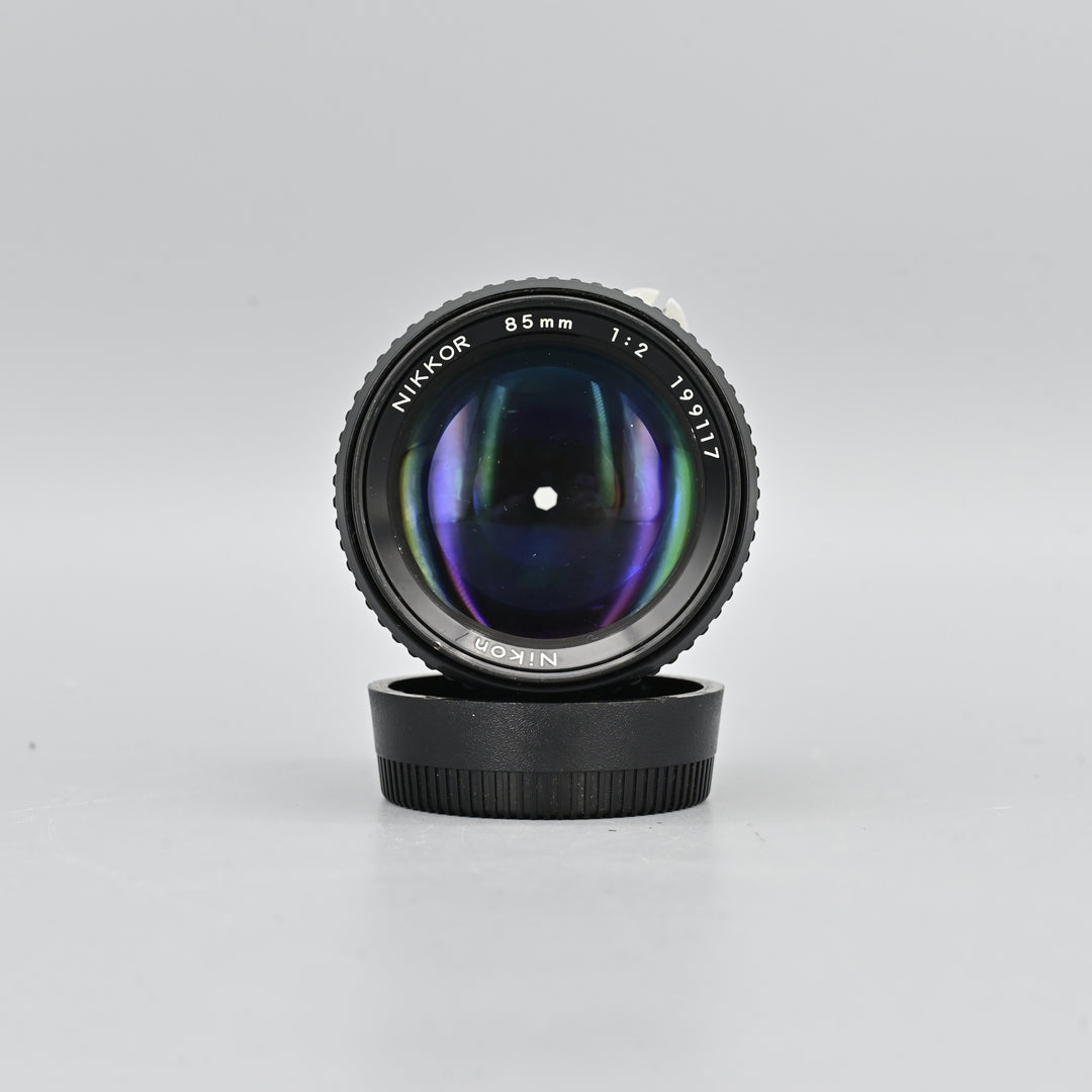 Nikon Ai 85mm F2 Lens.