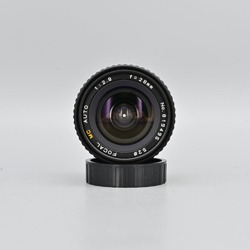 Focal MC 28mm F2.8 lens (Minolta Mount)