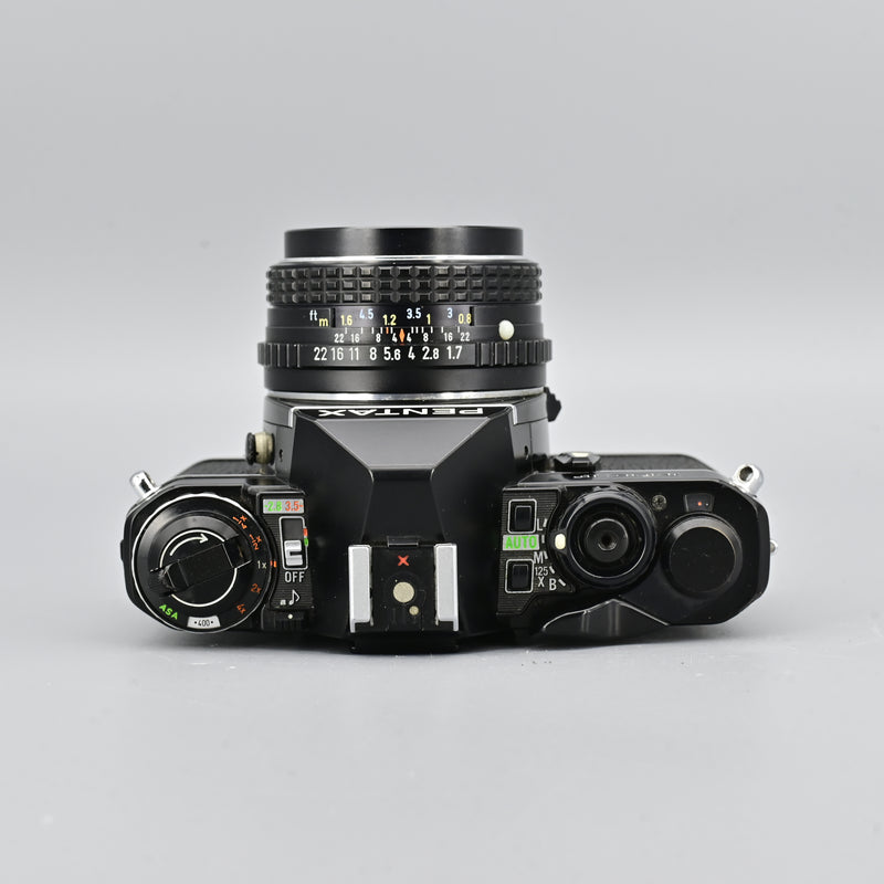 Pentax ME F + SMC Pentax-M 50/1.7 Lens