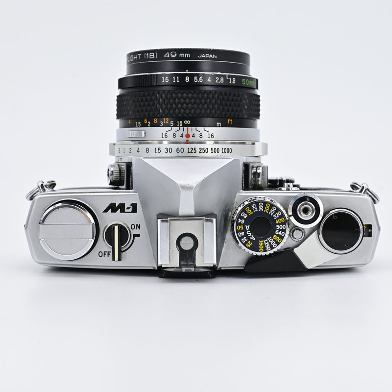 Olympus M1 + M Auto-S 50mm F1.8 Lens