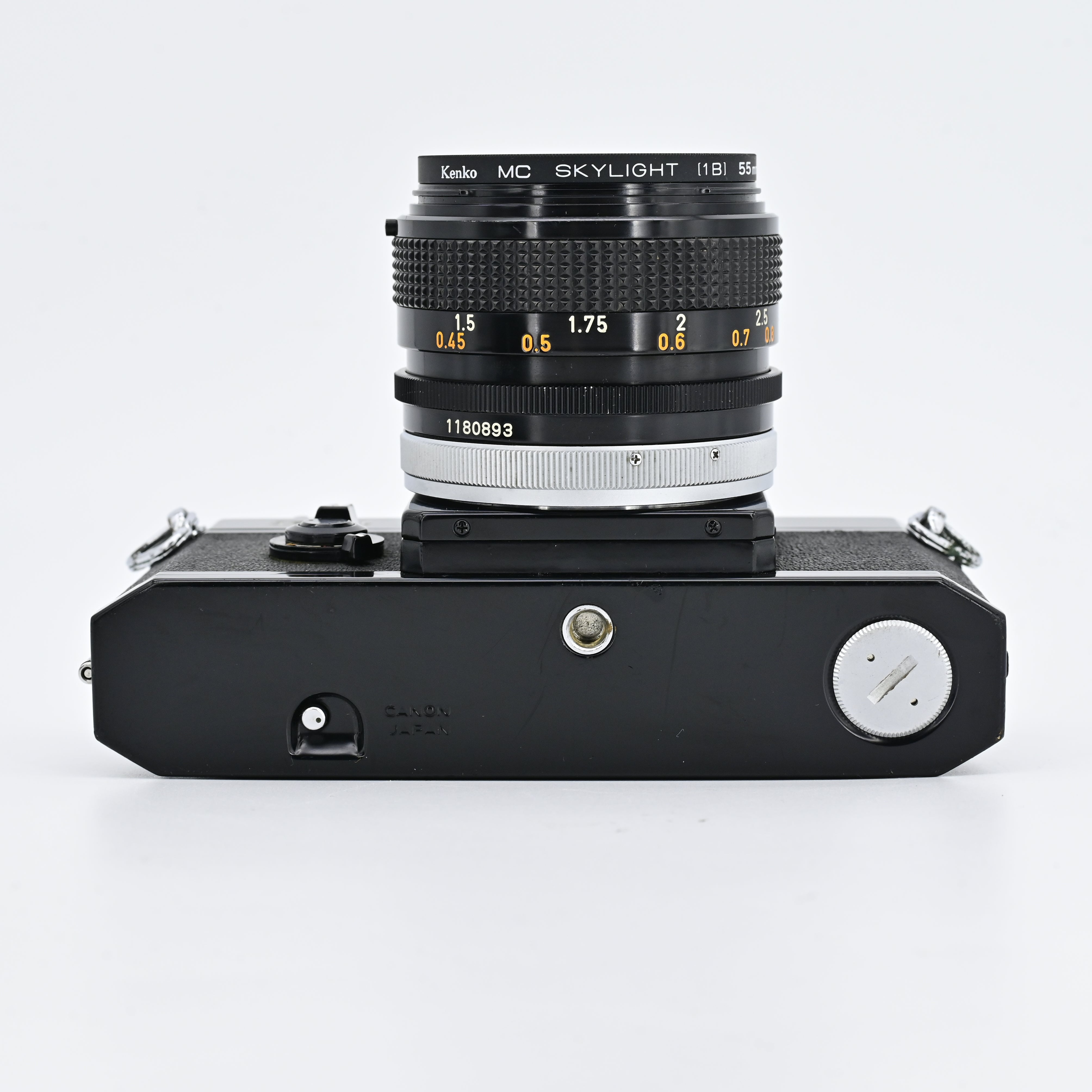 Canon F1 Black + FD 50mm F1.4 Lens – SHOWA