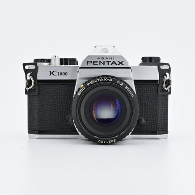Pentax K1000 + SMC Pentax-A 50/2 Lens
