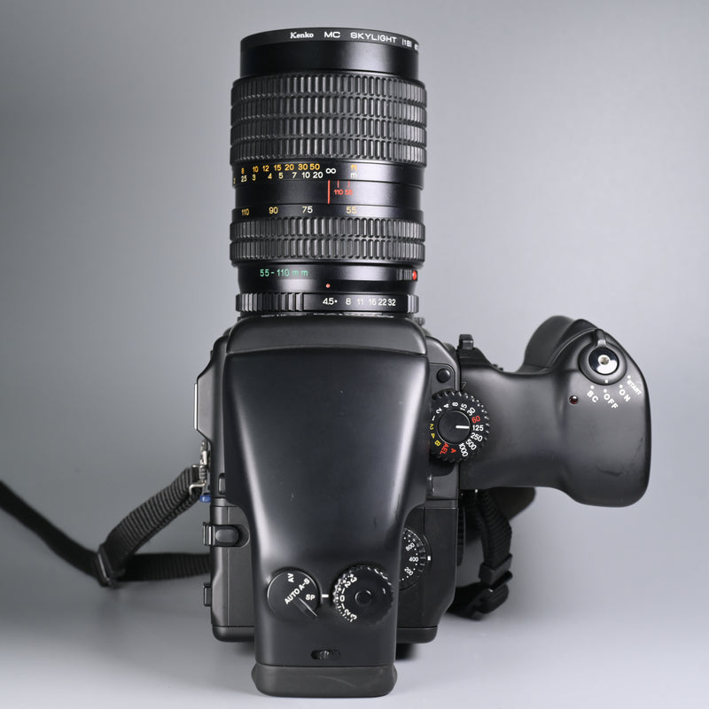 Mamiya 645 Pro + Sekor Zoom C 55-110mm F4.5 W Lens