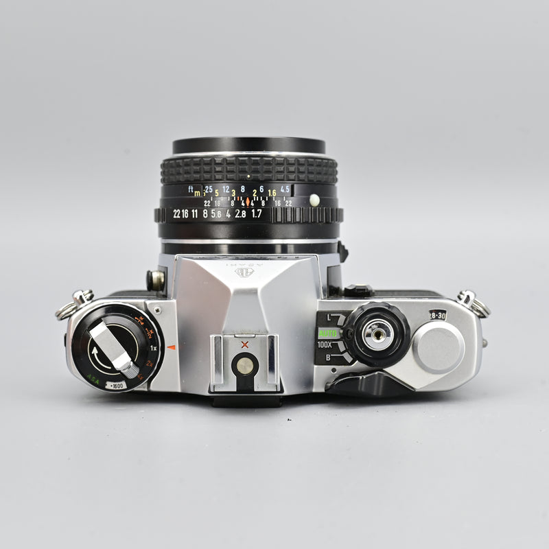Pentax ME + SMC Pentax-M 50/1.7 Lens [Box Set]