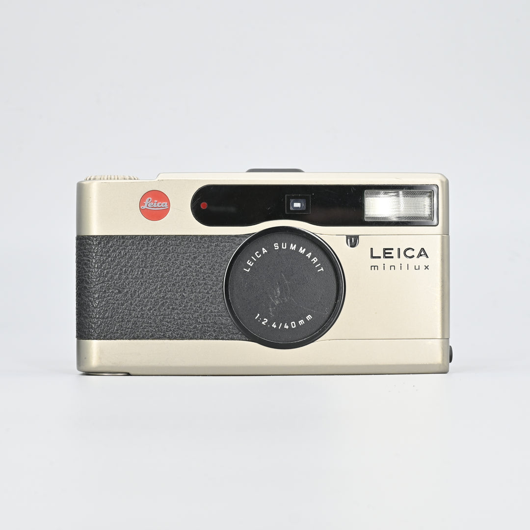 Leica Minilux With Half Case.