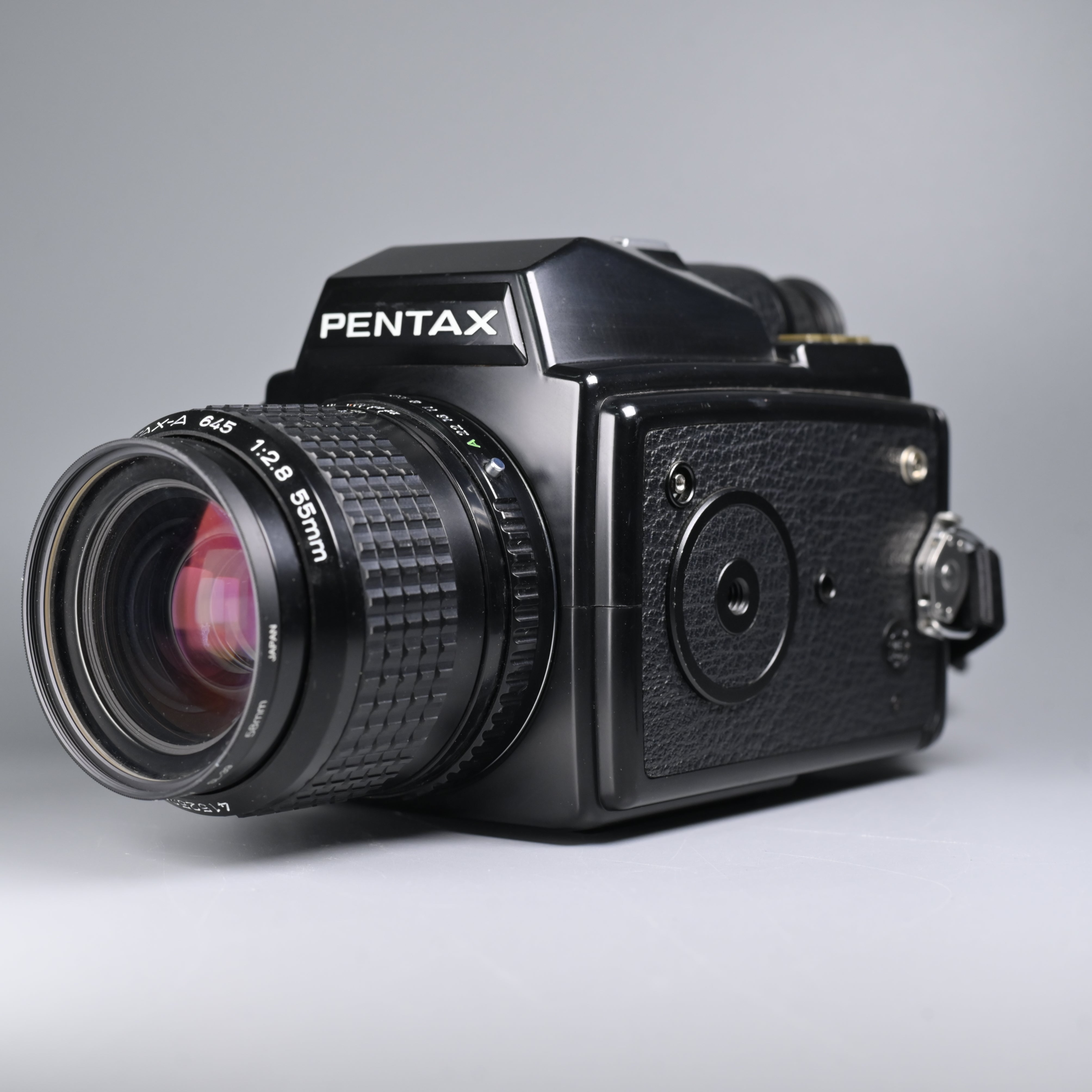フィルムカメラ PENTAX SMC PENTAX-A 645 1:2.8 55mm PENTAX645とsmc PENTAX-A 645 55mm f2.8がやってきた - カメラが