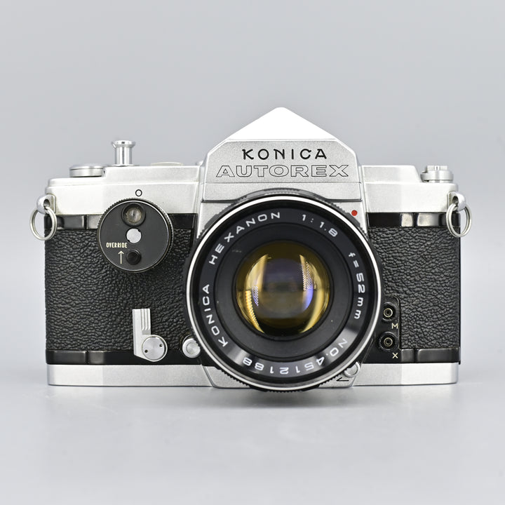 Konica Autorex + Hexanon 52mm F1.8 Lens