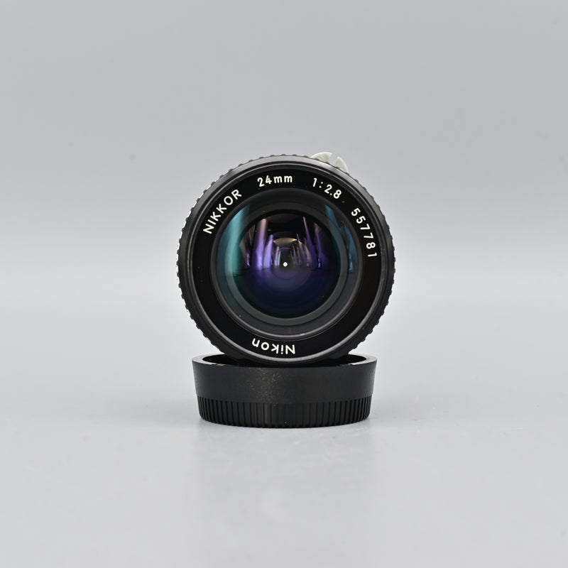 Nikon AI 24mm F2.8 lens.