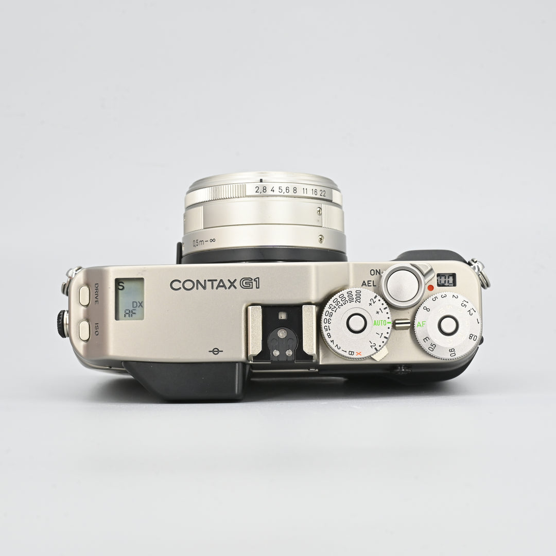 Contax G1 Silver Label + Carl Zeiss Biogon 28mm F2.8 T* Lens [READ]