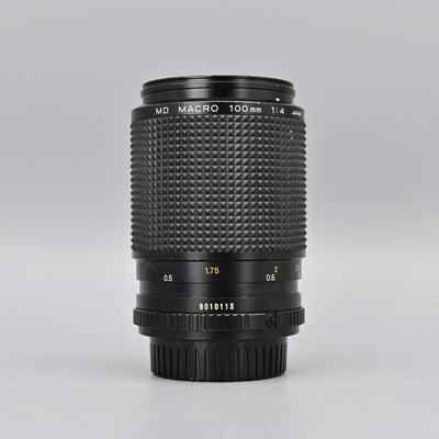 Minolta MD 100mm F4 Macro lens