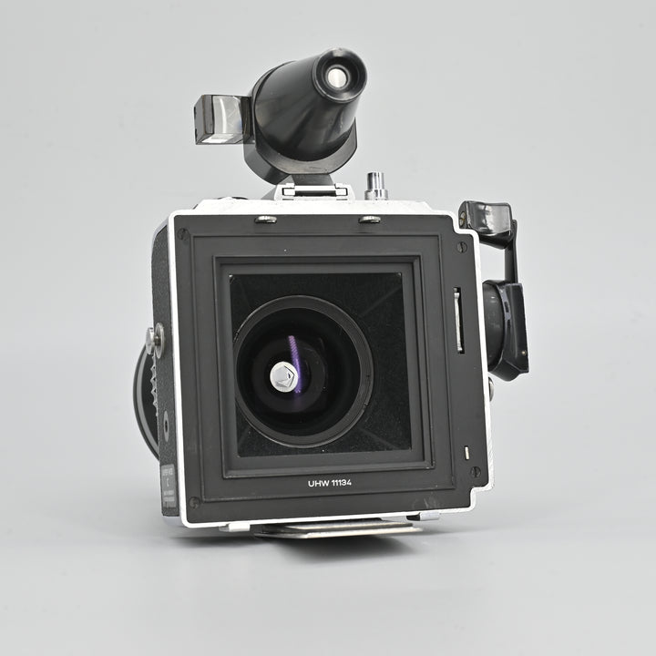 Hasselblad SWC + C12 film magazine.