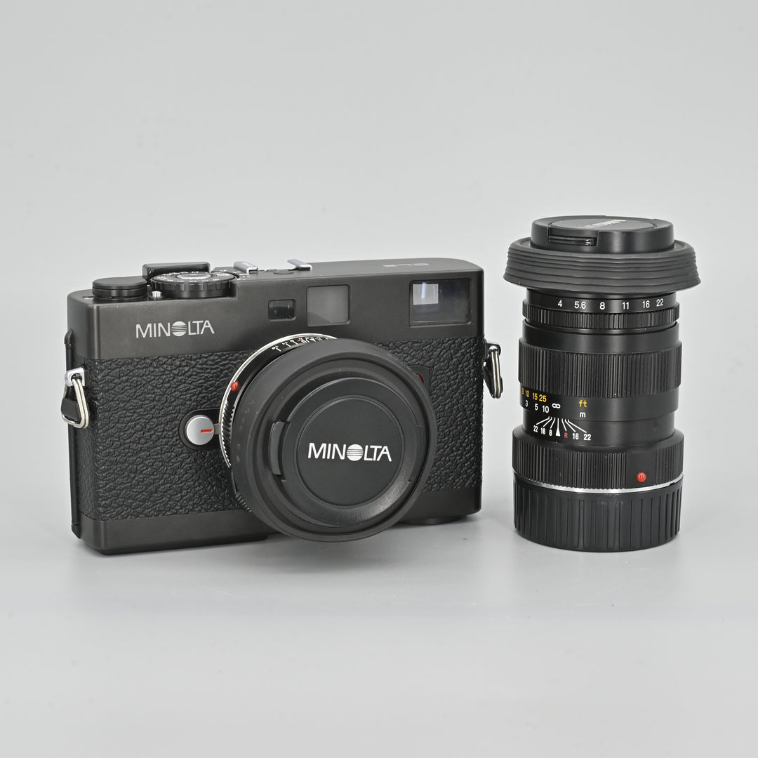 Minolta CLE Body + M-Rokkor 40mm F2 + M-Rokkor 90mm F4 Set.