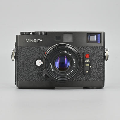 Minolta CLE Body + M-Rokkor 40mm F2 + M-Rokkor 90mm F4 Set.