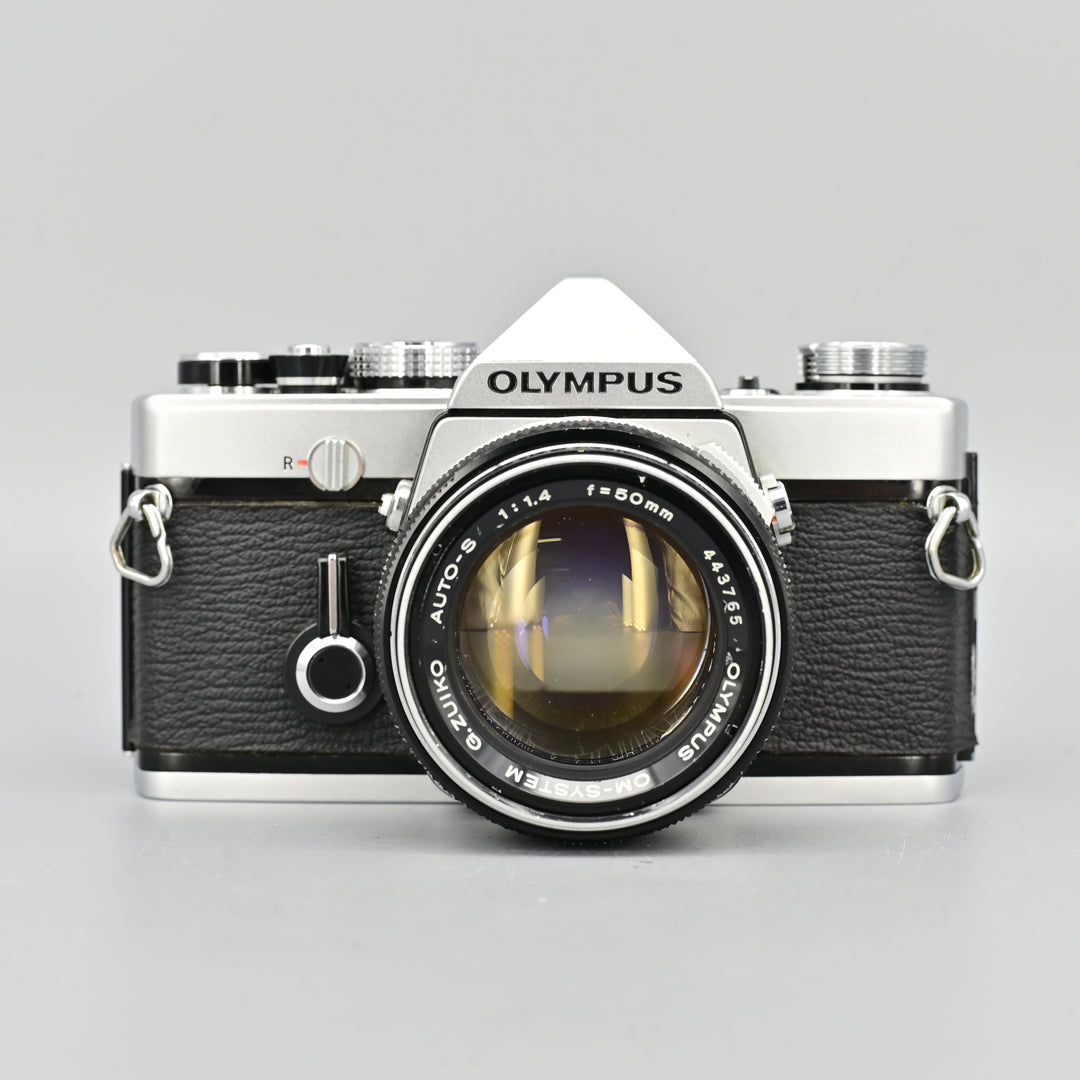 Olympus OM1 + Auto-S 50mm F1.4 Lens [READ]