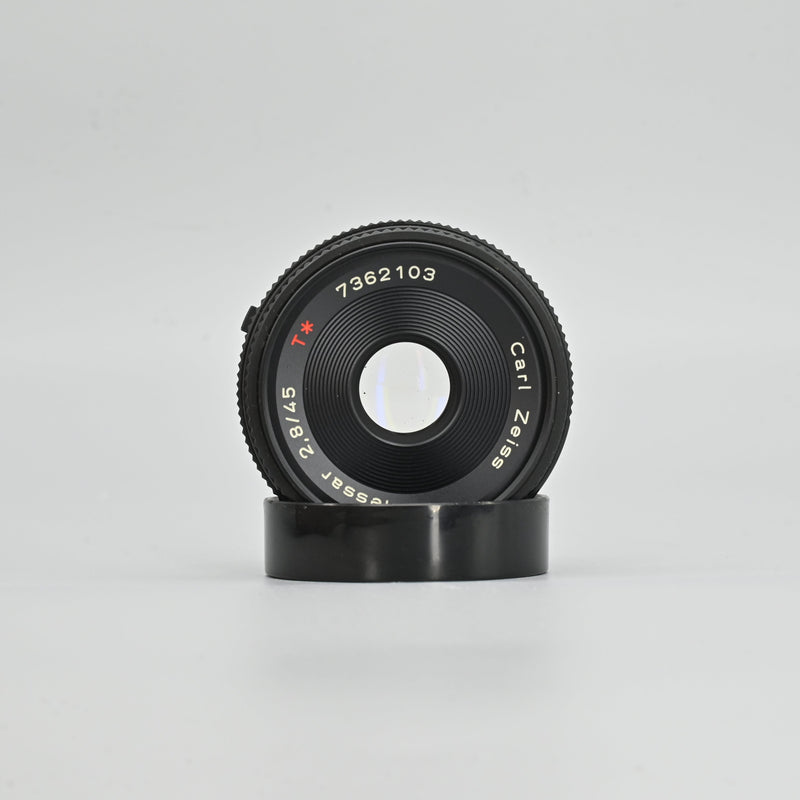 Contax AEJ Tessar 45mm F2.8 Lens