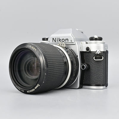 Nikon FG + Series E 43-86mm F3.5 Zoom Lens