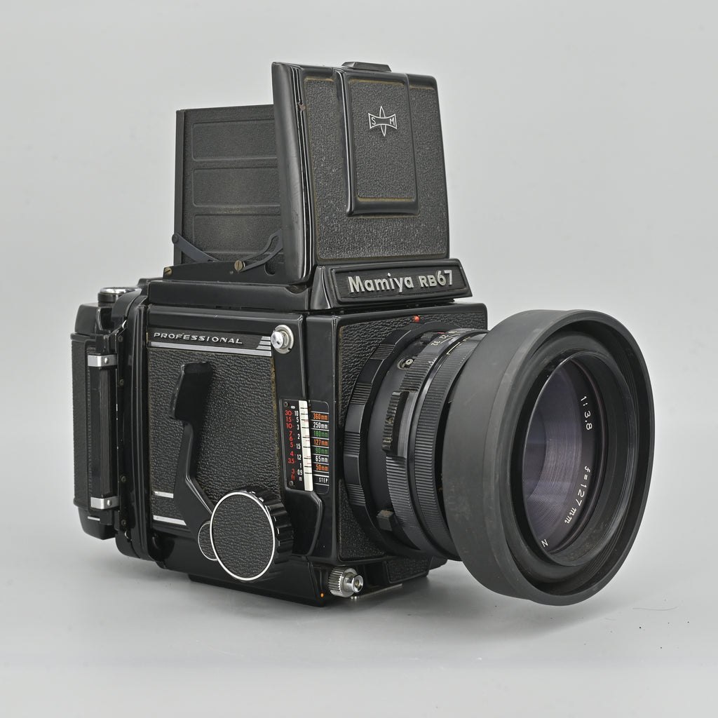 Mamiya RB67 + Sekor C 127mm F3.8 Lens