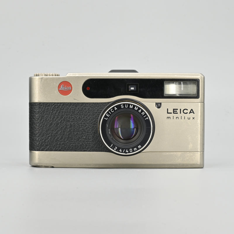 Leica Minilux With Half Case.