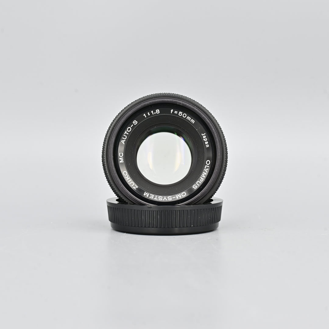 Olympus OM Auto-S 50mm F1.8 Lens (with Box)