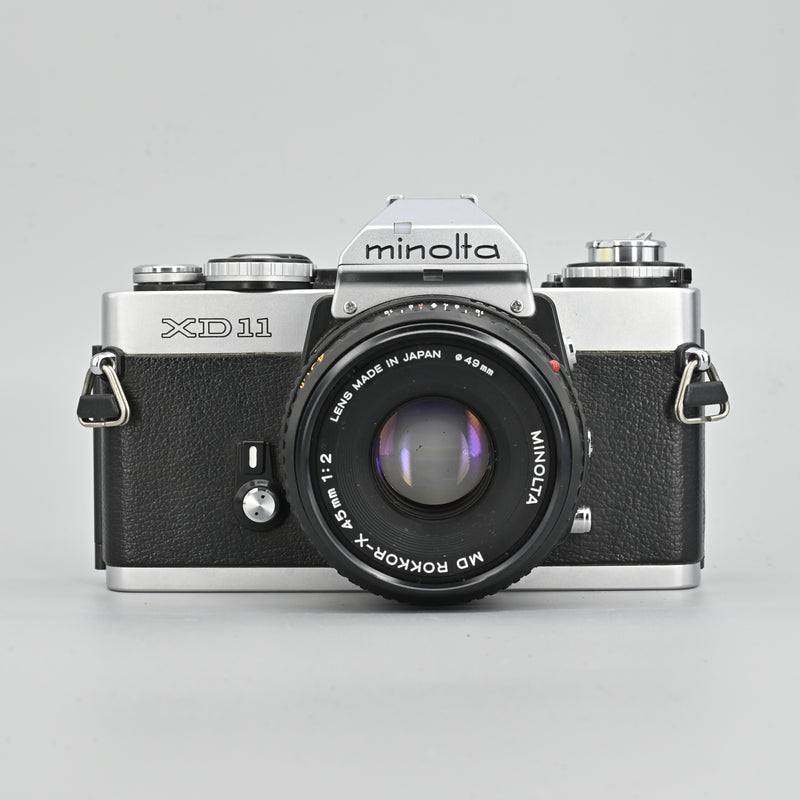 Minolta XD11 + MD 45mm F2 + Super Cosina 80-200 F4.5-5.6 Marco Zoom
