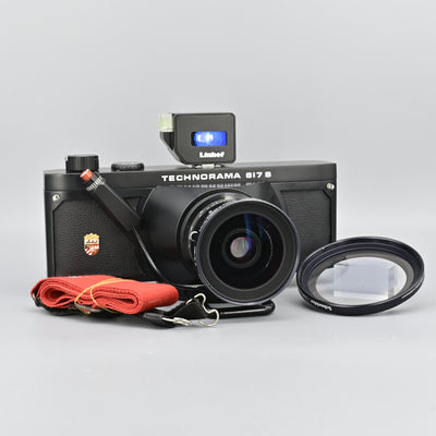 Linhof Technorama 617S Super-Angulon 90/5.6 + Center Filter Panoramic Camera 6x17