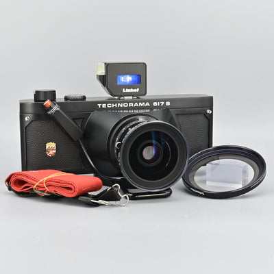 Linhof Technorama 617S Super-Angulon 90/5.6 + Center Filter Panoramic Camera 6x17