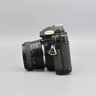 Minolta X700 MPS Black + CPC Phase 2 MC Auto 28mm F/2.8 Lens