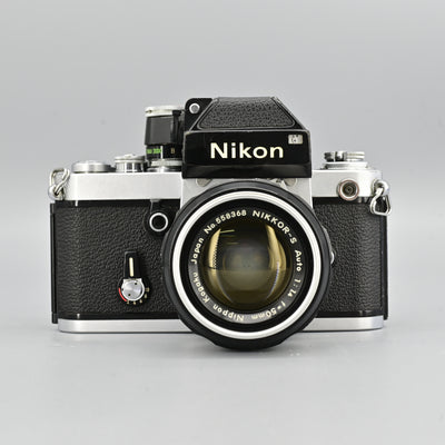 Nikon F2 + Nikkor-S.C Auto NAI 50mm F1.4 Lens
