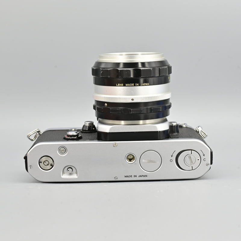 Nikon F2 + Nikkor-S.C Auto NAI 50mm F1.4 Lens