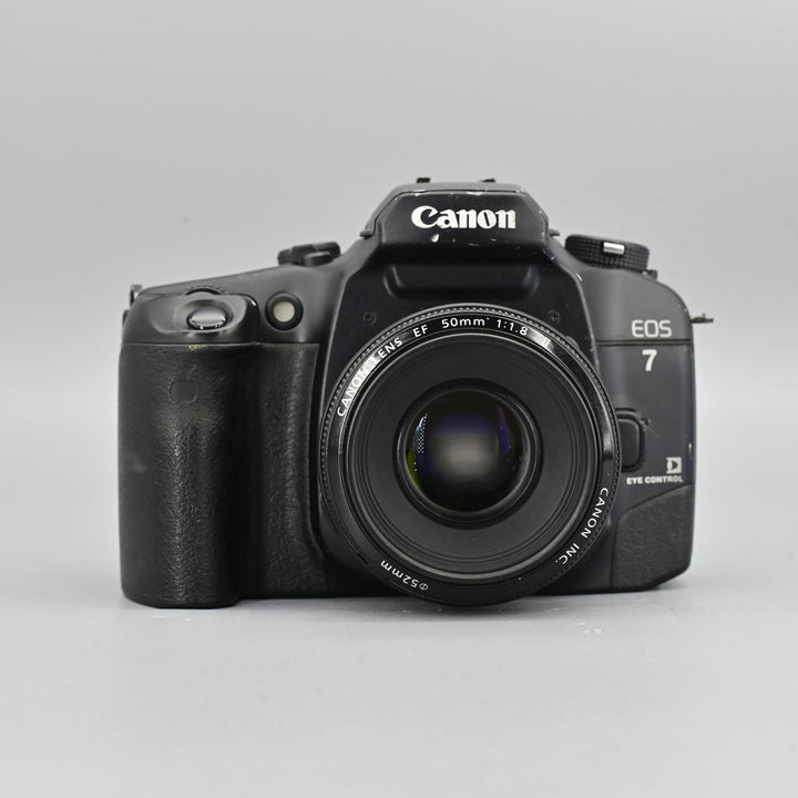 Canon EOS7 + EF 50mm F1.8 II Lens