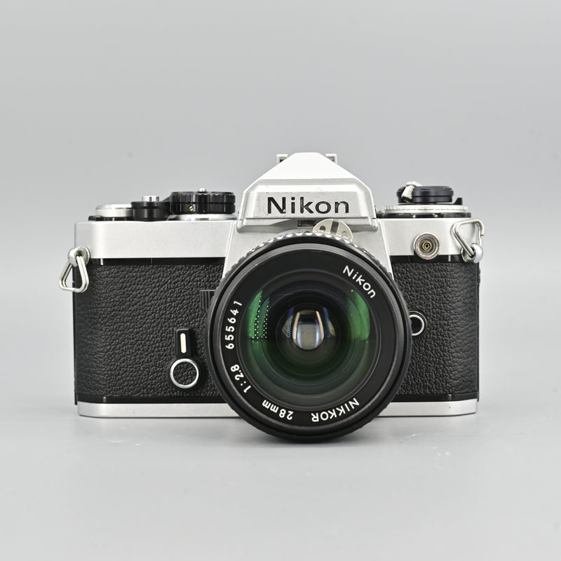 Nikon FE + Ai 28mm F2.8 Lens
