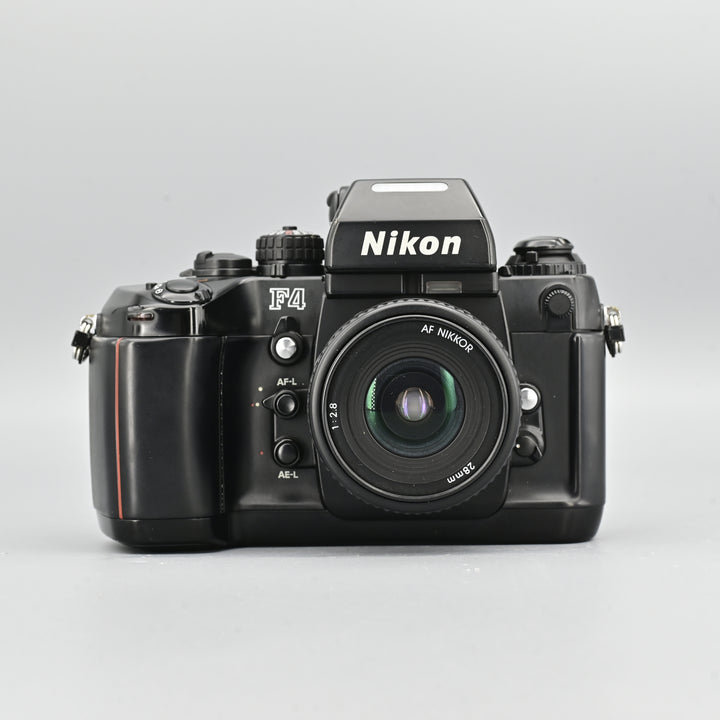 Nikon F4 Body + AFD 28mm F2.8 Lens