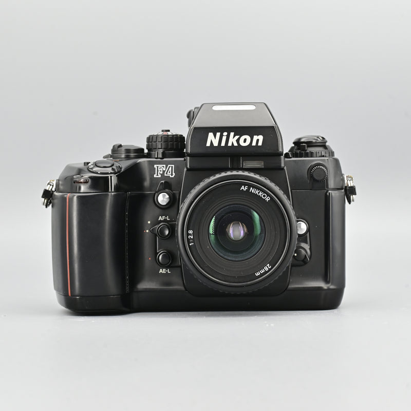 Nikon F4 Body + AFD 28mm F2.8 Lens