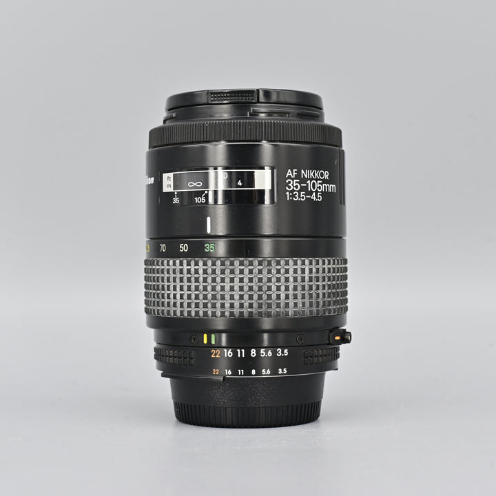 Nikon AFD 35-105mm F3.5-4.5 Zoom Lens.