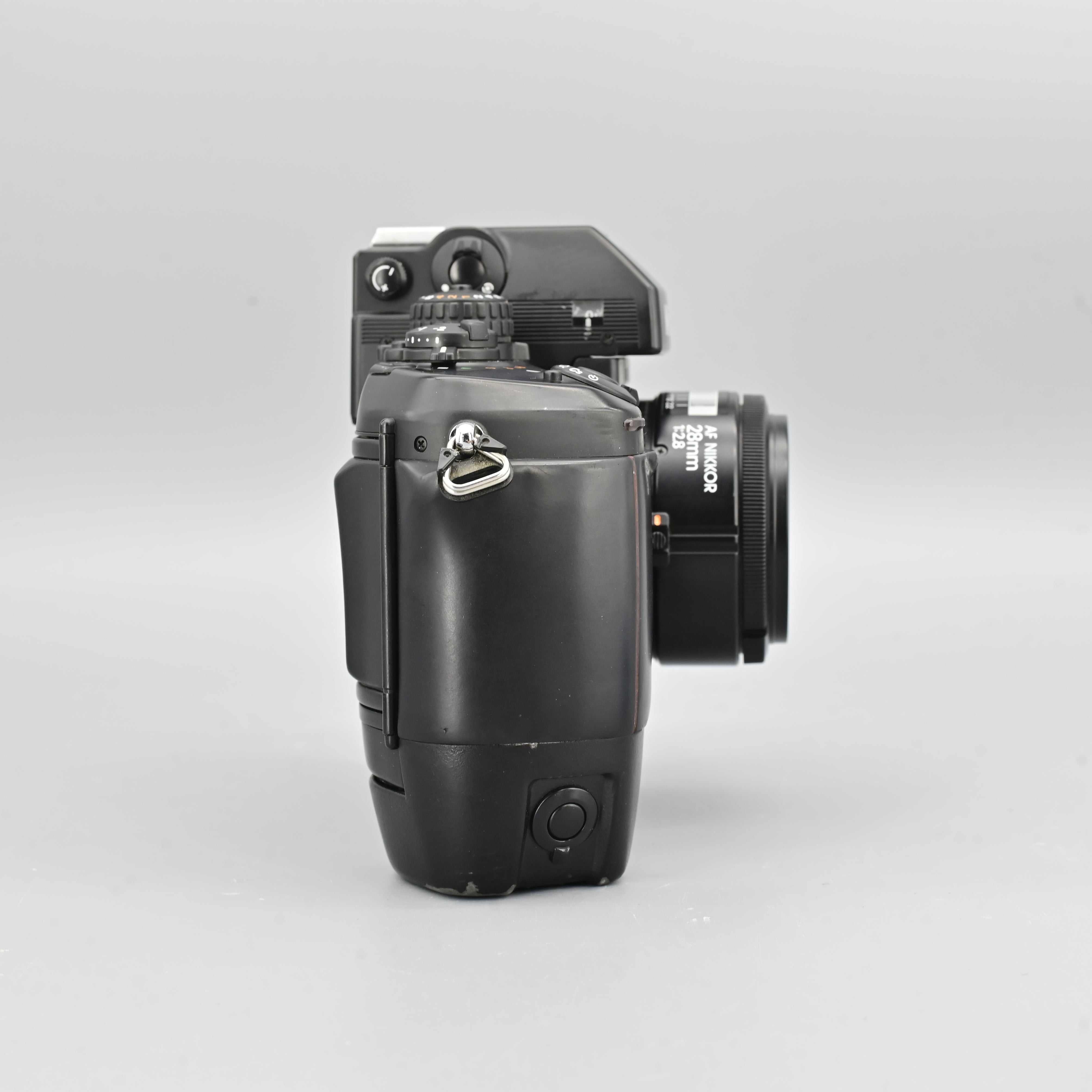 Nikon F4 Body Only + MB-21 Motor Drive + AFD 28mm F2.8 Lens. – SHOWA