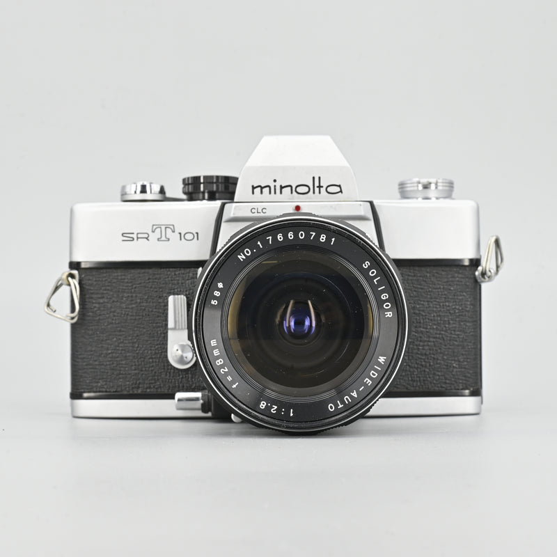 Minolta SRT101 + Soligor 28mm F2.8 Lens [READ]