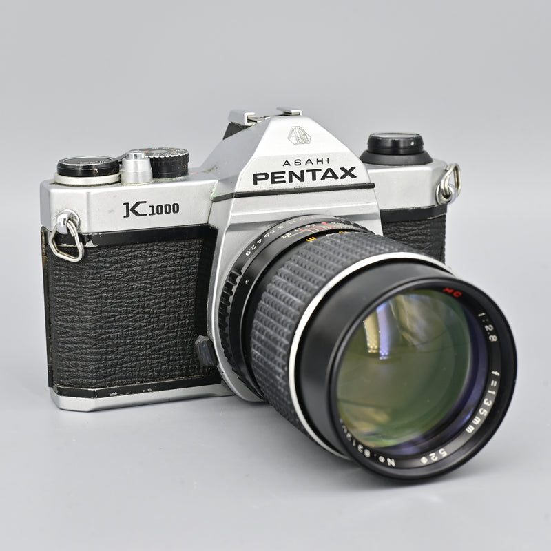 Pentax K1000 + 135mm F2.8 MC [Read]