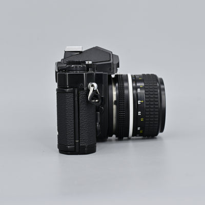 Nikon FM + Nikkor Ais 28mm F3.5 Lens