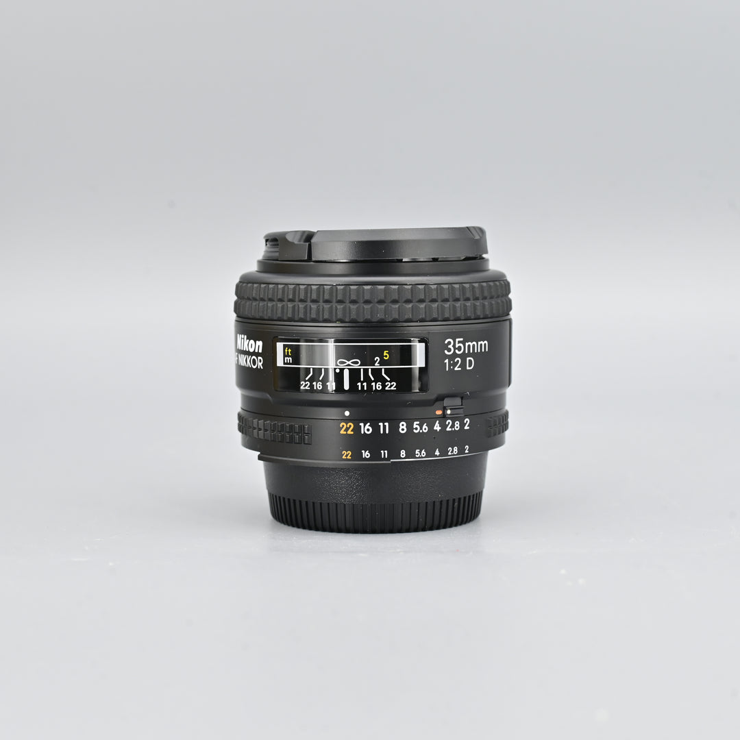 Nikon AFD 35mm F2 lens (Box Set)