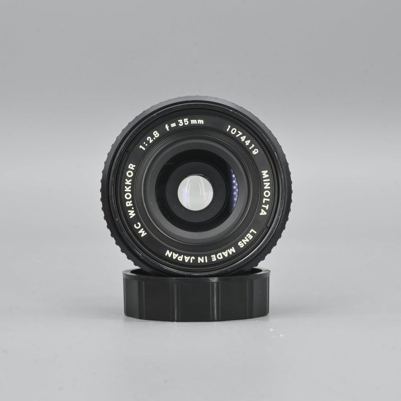 Minolta MC W.Rokkor 35mm F2.8 Lens