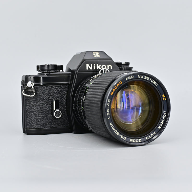 Nikon EM Black + 28-80mm F3.5-4.5 Lens