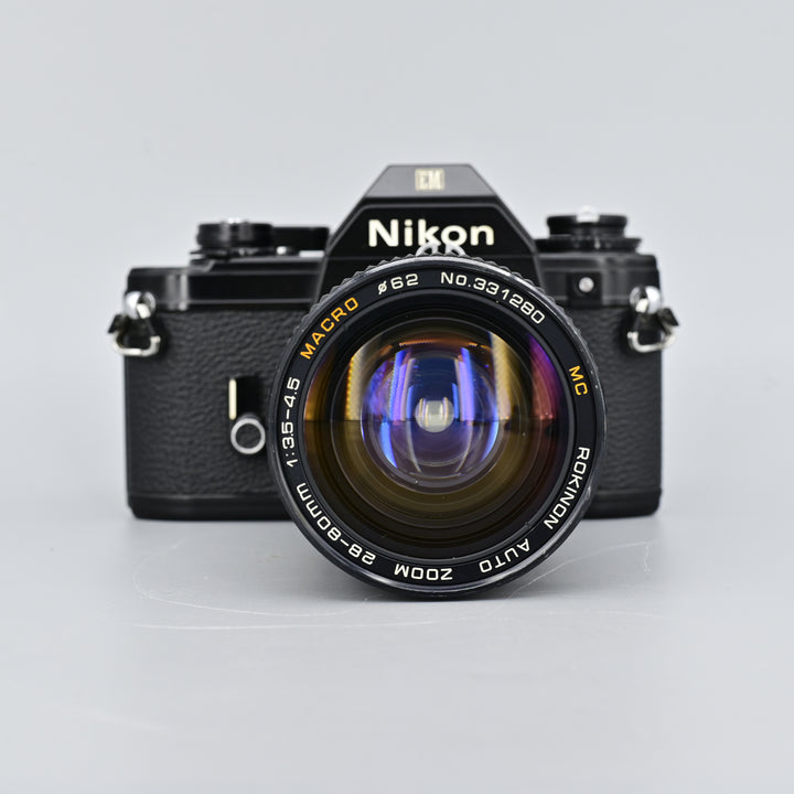 Nikon EM Black + 28-80mm F3.5-4.5 Lens