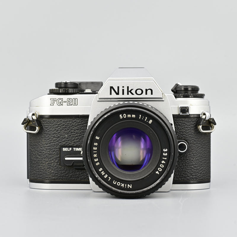 Nikon FG20 + Series E 50mm F1.8 Lens