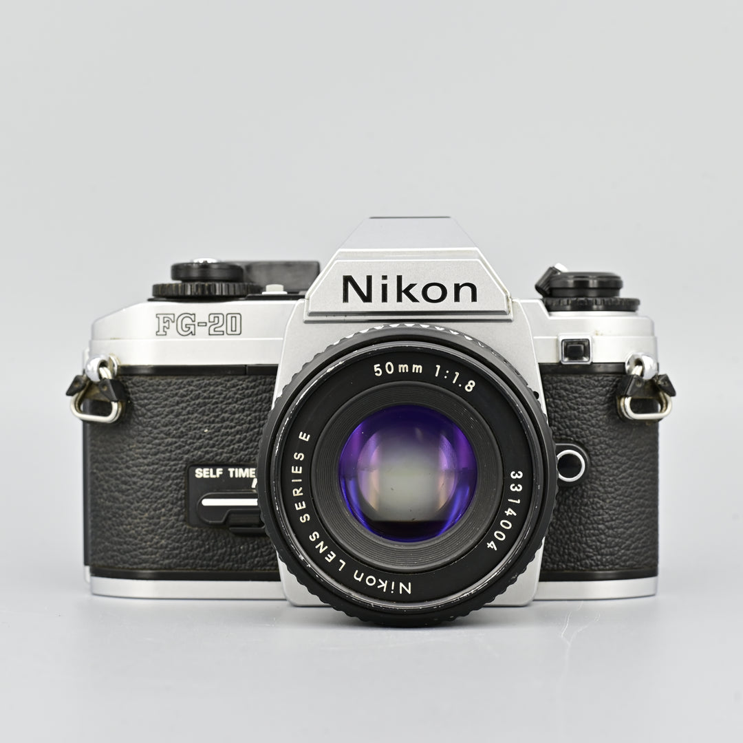 Nikon FG20 + Series E 50mm F1.8 Lens