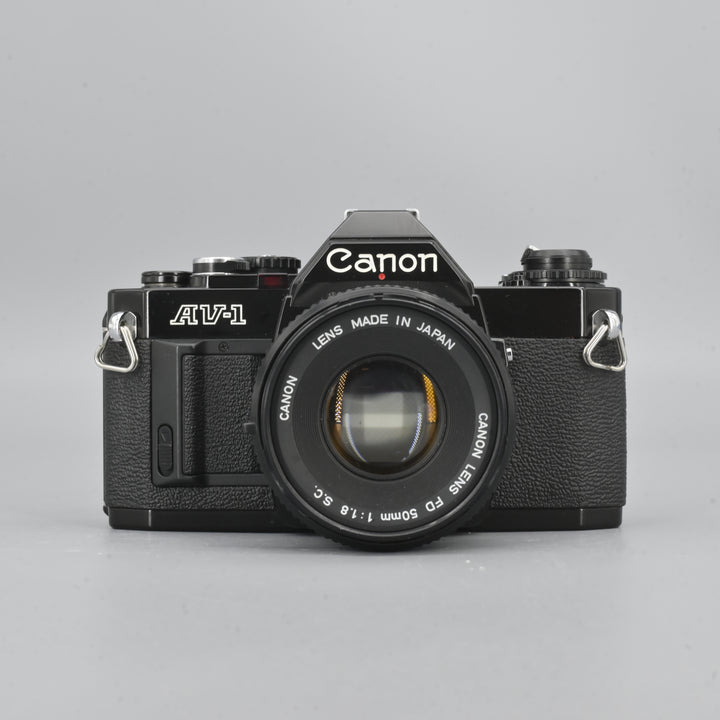 Canon AV1 + FD 50mm F1.8 Lens