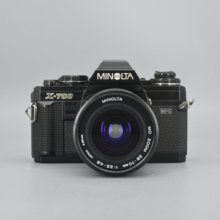 Minolta X700  + MD 28-70mm F3.5-4.8 Zoom Lens